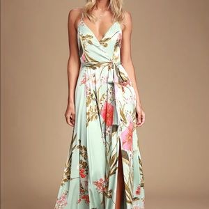 Lulus Still The One Maxi Dress Size M